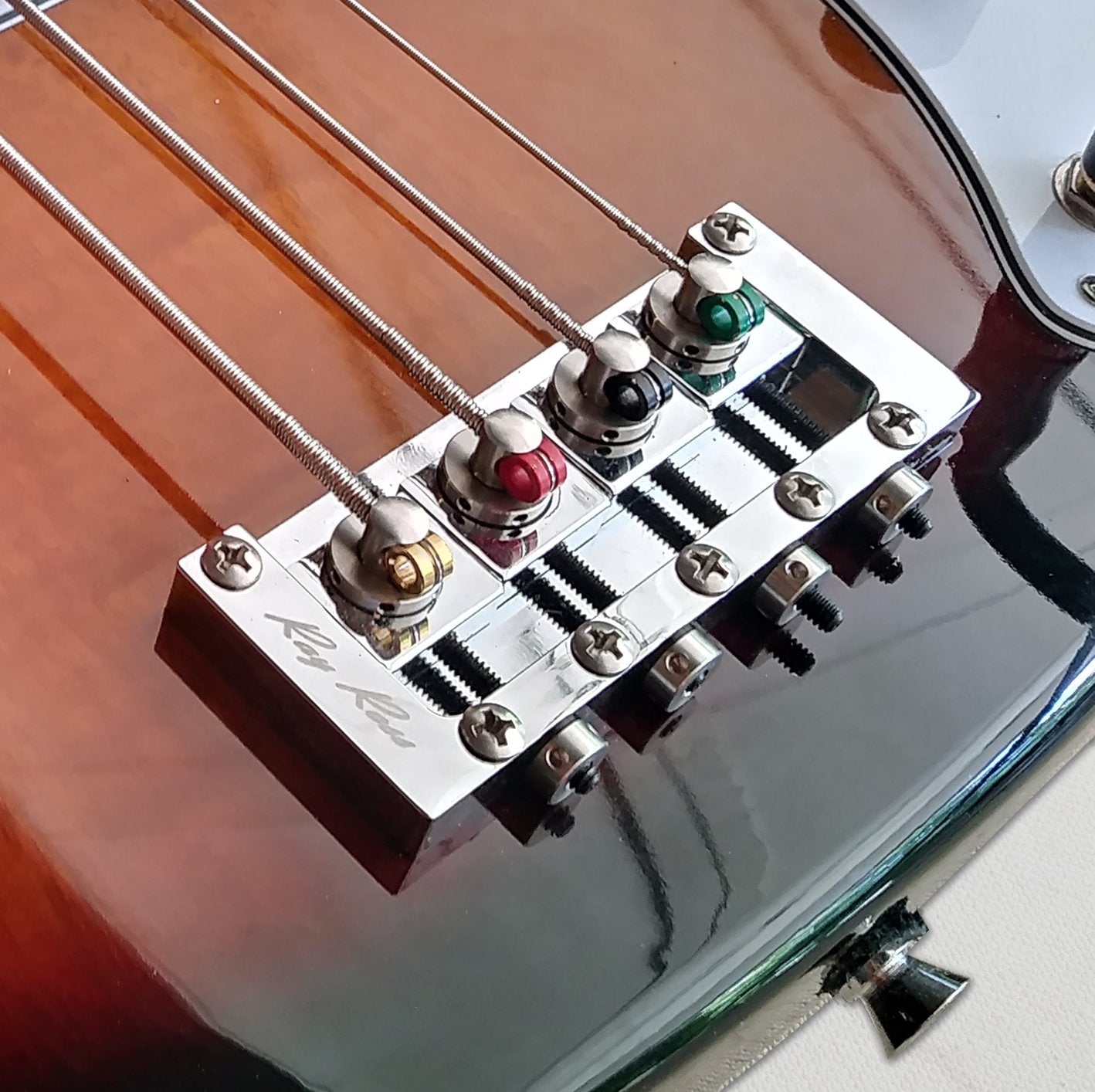 Ray Ross Saddle-Less 4-String Bass Bridge | AP International Music